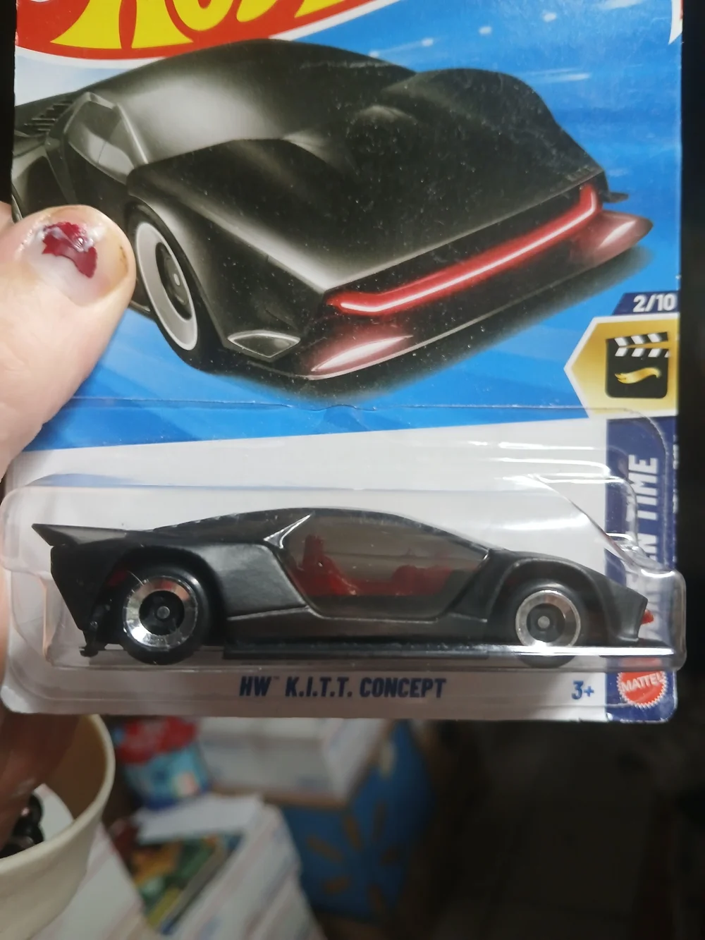 Hot Wheels HW K.I.T.T. Concept Black Die-Cast Toy Car